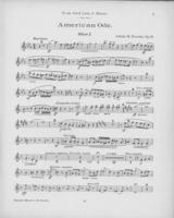 Opus 81 American ode: 1st oboe