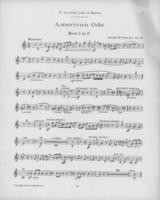 Opus 81 American ode: 1st horn