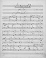 Opus 31 The falconer: 1st and 2nd trombone