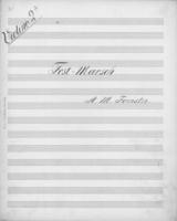 Opus 32 Festival March: 2nd violin