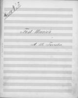 Opus 32 Festival March: 4th horn