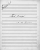 Opus 32 Festival March: 2nd trumpet
