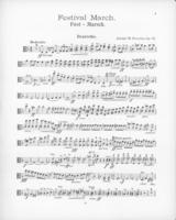 Opus 32 Festival March: viola
