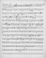 Opus 33 Quartet: 2nd violin