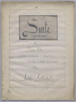 Suite No. 16 for Solo Piano in A Minor,