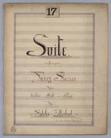 Suite No. 17 Fairy Stories - Score,