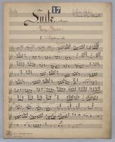 Suite No. 17 Fairy Stories - Parts: Flute,