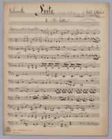 Suite [No.] 5 Rustic Fantasy - Parts: Violoncello,
