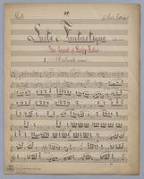 Suite Fantastique in E minor : The Legend of Sleepy Hollow (by Washington Irving) - Parts: Flute,