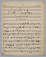 Suite Fantastique in E minor : The Legend of Sleepy Hollow (by Washington Irving) - Parts: Violin 2,