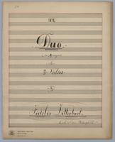 Duo No. 11 - Parts: Violin 1,