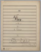 Duo No. 12 - Parts: Violin 1,
