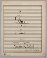 Duo : [no.] 10 - Parts: Violin 1,