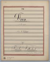 Duo No. 19 - Parts: Violin 1,