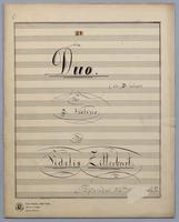 Duo No. 21 - Parts: Violin 1,