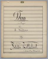 Duo No. 27 - Parts: Violin 1,