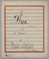 Duo No. 36 - Parts: Violin 1,