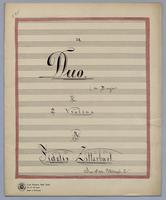 Duo No. 38 - Parts: Violin 1,