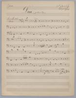 Duo : for Oboe and Horn - Parts: Basso,