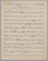 Duo : for Oboe and Horn - Parts: Violoncello,