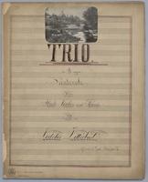 Trio for Violin, Flute and Piano in G Major - Score,