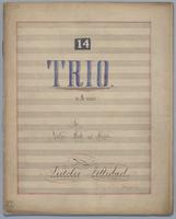 Trio for Violin, Flute and Piano in A Minor - Score,