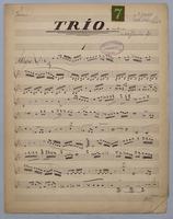 Trio : [no.] 7 - Parts: Violine,