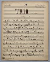 Trio : [no.] 13 - Parts: Violoncello,