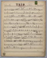 Trio : [no.] 9 - Parts: Violoncello,