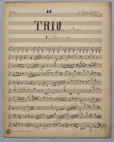 Trio : [no.] 14 - Parts: Violin,