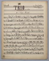 Trio : [no.] 16 - Parts: Violoncello,