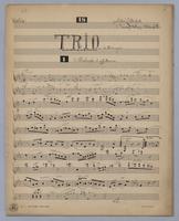 Trio : [no.] 18 - Parts: Violin,