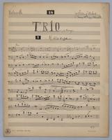 Trio : [no.] 18 - Parts: Violoncello,