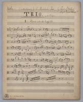 Trio : [no.] 21 - Parts: Viola,