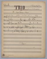 Trio : [no.] 25 - Parts: Violoncello,