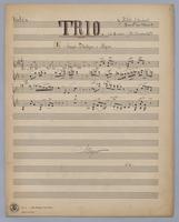 Trio : [no.] 25 - Parts: Violin,