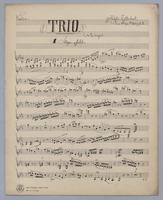 Trio : [no.] 26 - Parts: Violin,