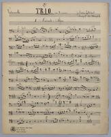 Trio : [no.] 3 - Parts: Violoncello,