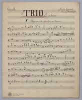 Trio : [no.] 28 - Parts: Violoncello,