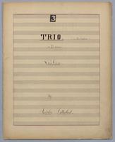 Trio : [no.] 3 - Parts: Violin,