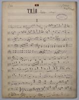 Trio : [no.] 5 - Parts: Viola,