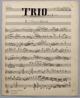 Trio in E Minor - Parts: Violin,
