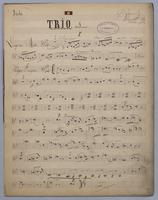 Trio : [no.] 6 - Parts: Viola,