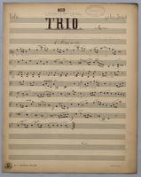 Trio : [no.] 10 - Parts: Viola,