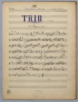 Trio : [no.] 17 - Parts: Viola,