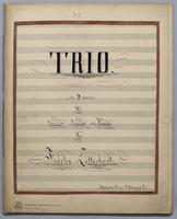 Trio in D Minor - Score,