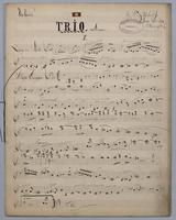 Trio : [no.] 6 - Parts: Violin,
