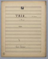 Trio : [no.] 7 - Parts: Viola,