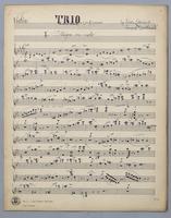 Trio : [no.] 18 - Parts: Violin,