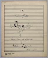 4tes Trio - Parts: Violin,